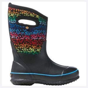 BOGS Youth Classic II Design A Boot - Rainbow Dots Boots-5